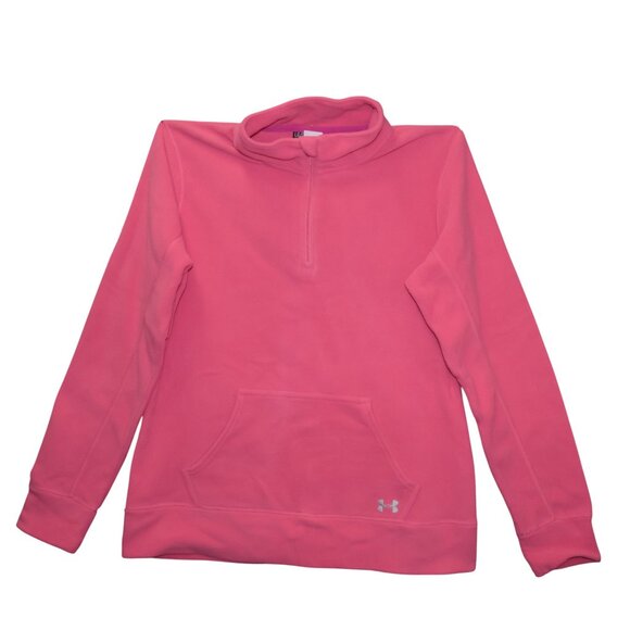 Under Armour Active Wear Jacket Pink Size Womens Extra Large Flannel - Picture 4 of 9
